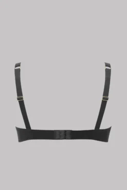 Maison Close 1/4 Cup Bra - Tapage Nocturne - Black 13 Maison Close 1/4 Cup Bra - Tapage Nocturne - Black