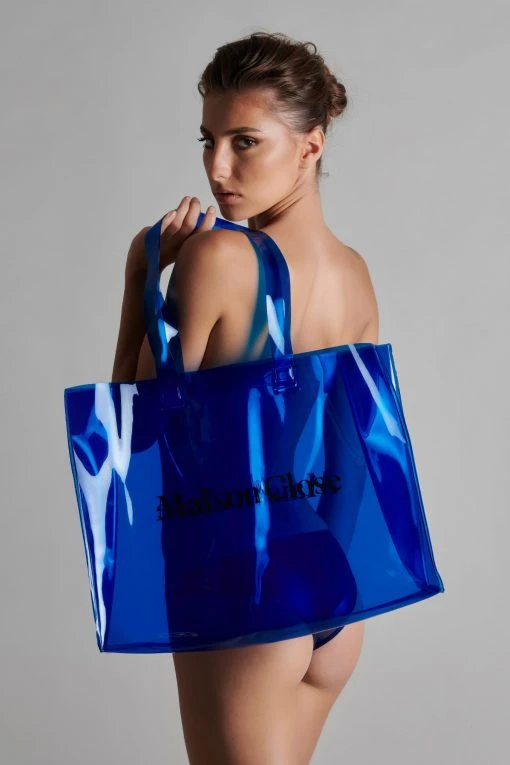 Maison Close Shopping Bag - Blue Angel