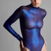 Maison Close Long Sleeves Body - Blue Angel