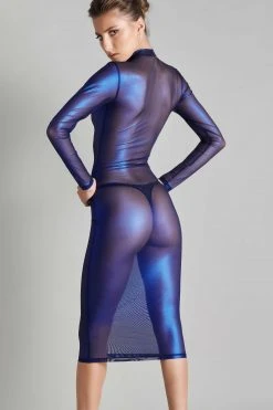 Maison Close Midi Dress - Blue Angel 12 Maison Close Midi Dress - Blue Angel