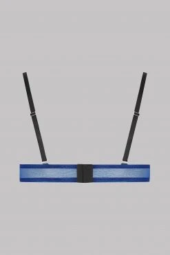 Maison Close Triangle Bra - Blue Angel