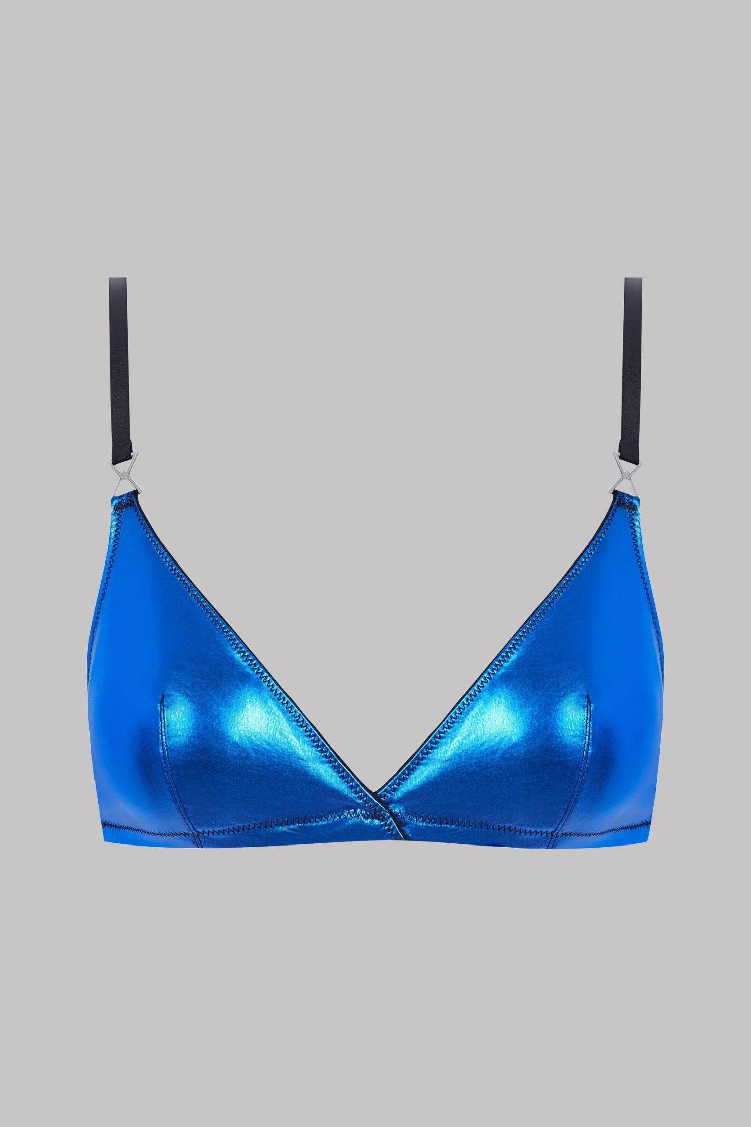 Maison Close Triangle Bra - Blue Angel Maison Close Triangle Bra - Blue Angel