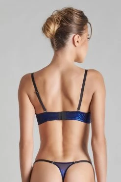 Maison Close Wire Bra - Blue Angel
