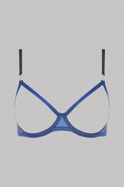 Maison Close Naked Breast Bra - Blue Angel