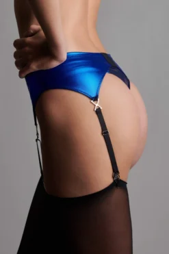Maison Close Garter Belt - Blue Angel
