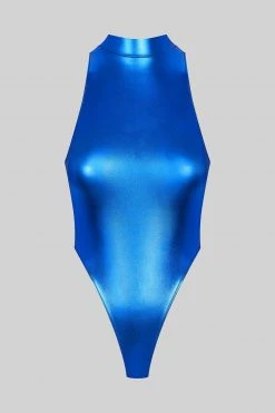 Maison Close High Hips Body - Blue Angel