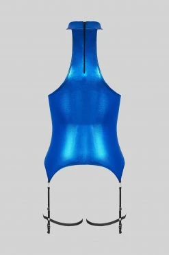 Maison Close Combinaison Suspenders - Blue Angel 7 Maison Close Combinaison Suspenders - Blue Angel