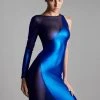 Maison Close Private Line Long Dress - Blue Angel - Limited Edition Of 300 Pieces 2 Maison Close Private Line Long Dress - Blue Angel - Limited Edition Of 300 Pieces