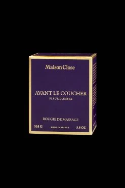Maison Close Massage Candle - Avant Le Coucher - Amber Blossom Les Romantiques