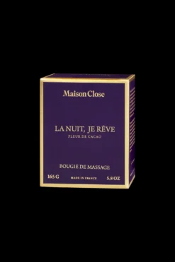 Maison Close Massage Candle - La Nuit, Je Rêve - Cocoa Blossom Les Romantiques 7 Maison Close Massage Candle - La Nuit, Je Rêve - Cocoa Blossom Les Romantiques