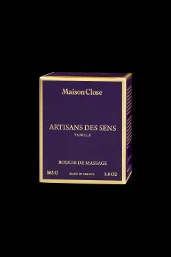 Maison Close Les Romantiques Massage Candle - Artisans Des Sens - Vanilla 4 Maison Close Les Romantiques Massage Candle - Artisans Des Sens - Vanilla