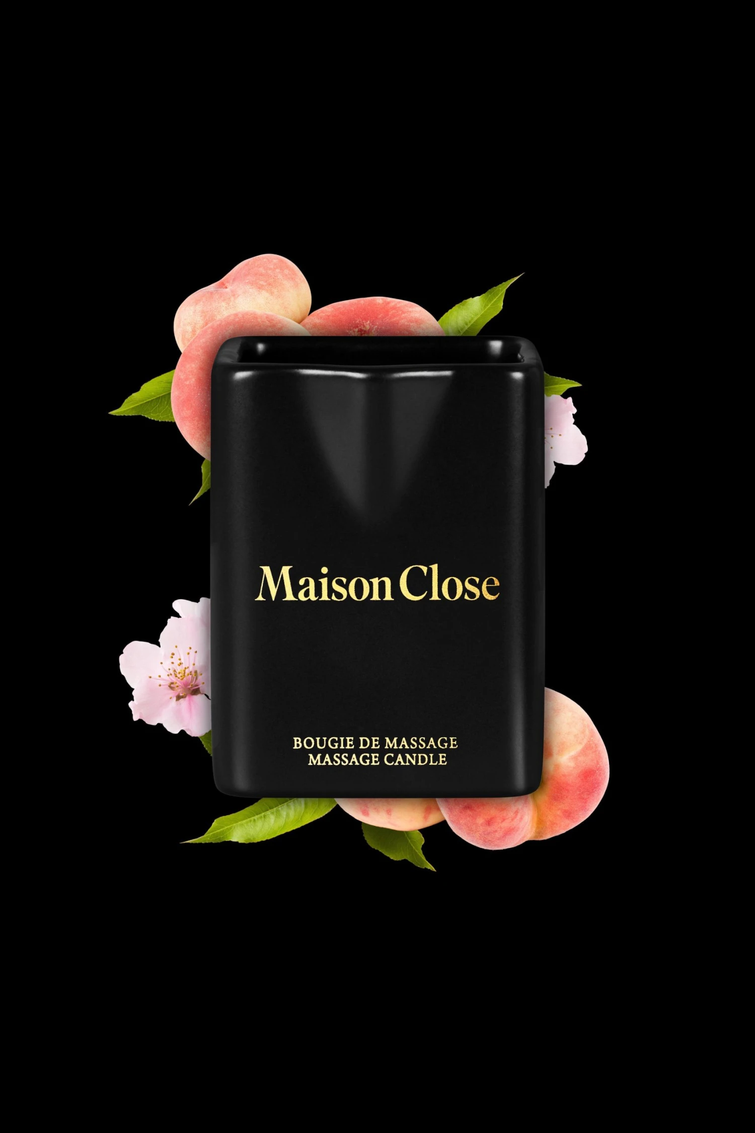Maison Close Massage Candle - Baiser De Velours - Vineyard Peach 3 Maison Close Massage Candle - Baiser De Velours - Vineyard Peach