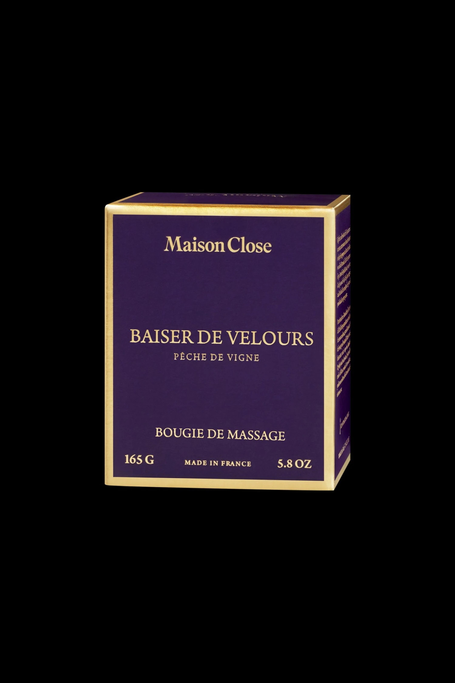 Maison Close Massage Candle - Baiser De Velours - Vineyard Peach 5 Maison Close Massage Candle - Baiser De Velours - Vineyard Peach
