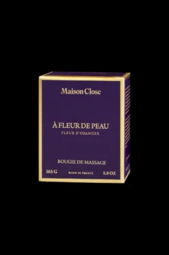 Maison Close Massage Candle - A Fleur De Peau - Orange Blossom 7 Maison Close Massage Candle - A Fleur De Peau - Orange Blossom