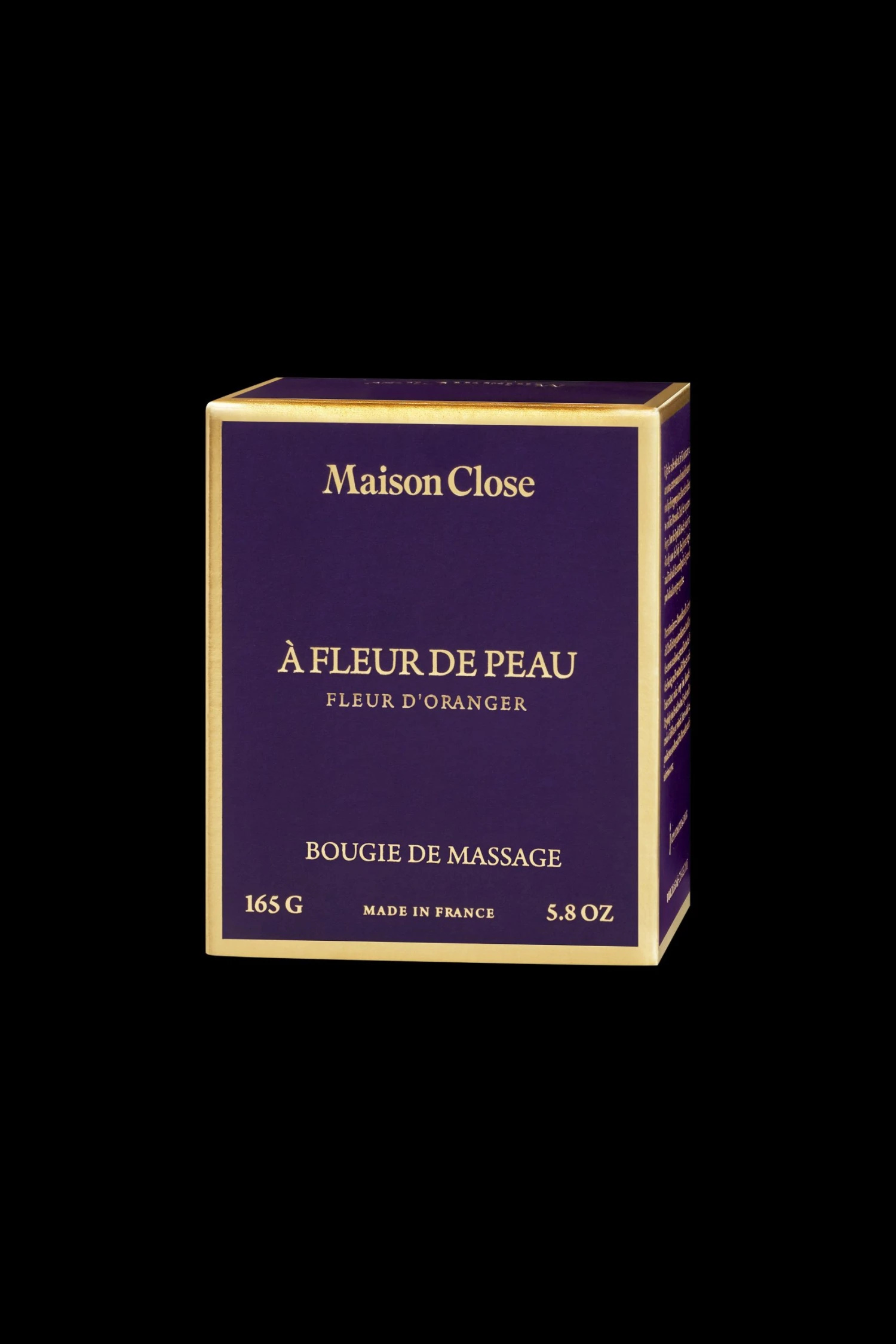 Maison Close Massage Candle - A Fleur De Peau - Orange Blossom 5 Maison Close Massage Candle - A Fleur De Peau - Orange Blossom