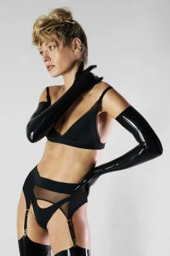 Maison Close Opera Gloves - Les Fétiches - Black