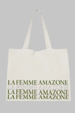 Maison Close Tote Bag - La Femme Amazone - Ivory