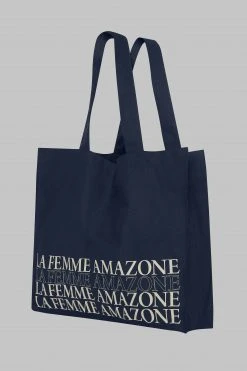 Maison Close Tote Bag - La Femme Amazone - Dark Gray