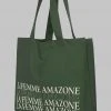 Maison Close Tote Bag - La Femme Amazone - Khaki 2 Maison Close Tote Bag - La Femme Amazone - Khaki