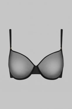 Maison Close Wire Bra - L'Amoureuse - Black Dahlia