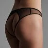 Maison Close Open Panty - L'Amoureuse - Black Dahlia 1 Maison Close Open Panty - L'Amoureuse - Black Dahlia
