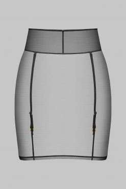 Maison Close Skirt With Suspenders - L'Amoureuse - Black Dahlia 7 Maison Close Skirt With Suspenders - L'Amoureuse - Black Dahlia