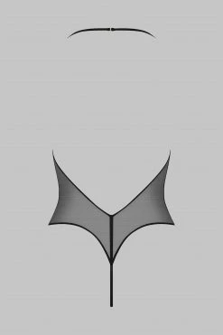 Maison Close Body String - L'Amoureuse - Black Dahlia 7 Maison Close Body String - L'Amoureuse - Black Dahlia