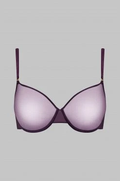 Maison Close Wire Bra - L'Amoureuse - Purple Orchid