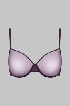 Maison Close Wire Bra - L'Amoureuse - Purple Orchid