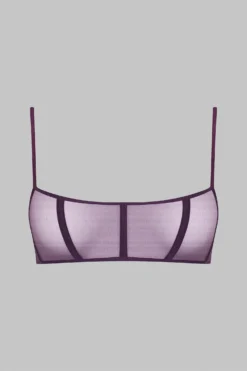 Maison Close Corset Bra - L'Amoureuse - Purple Orchid