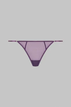 Maison Close Mini String - L'Amoureuse - Purple Orchid