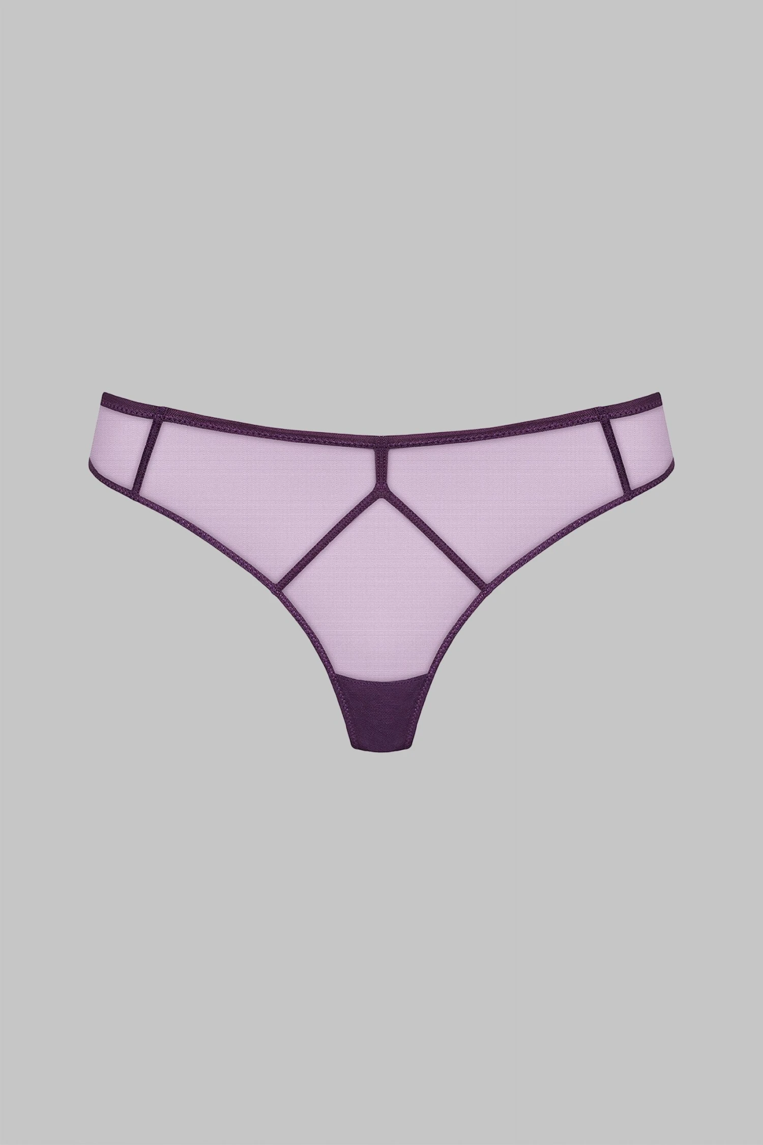 Maison Close Open Panty - L'Amoureuse - Purple Orchid 4 Maison Close Open Panty - L'Amoureuse - Purple Orchid