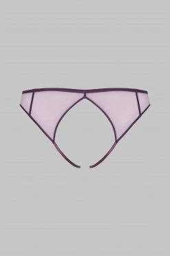 Maison Close Open Panty - L'Amoureuse - Purple Orchid 13 Maison Close Open Panty - L'Amoureuse - Purple Orchid