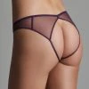 Maison Close Open Panty - L'Amoureuse - Purple Orchid