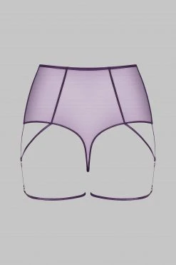 Maison Close High-waist Thong - L'Amoureuse - Purple Orchid