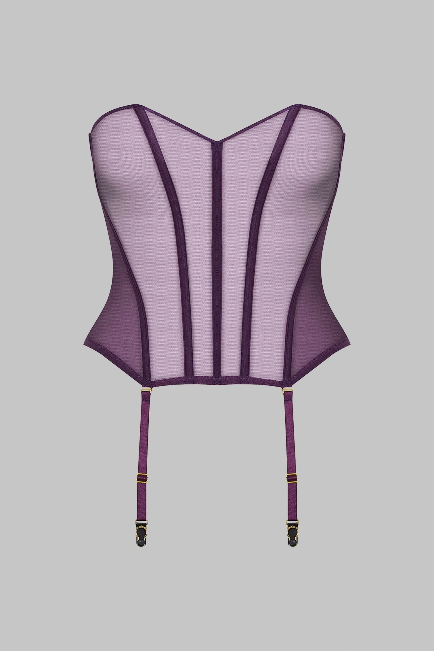 Maison Close Corset - L'Amoureuse - Purple Orchid Maison Close Corset - L'Amoureuse - Purple Orchid