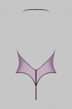 Maison Close Body String - L'Amoureuse - Purple Orchid 7 Maison Close Body String - L'Amoureuse - Purple Orchid