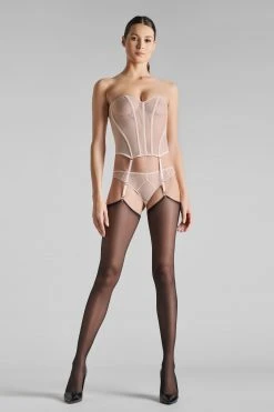 Maison Close Corset - L'Amoureuse - Pink Peony