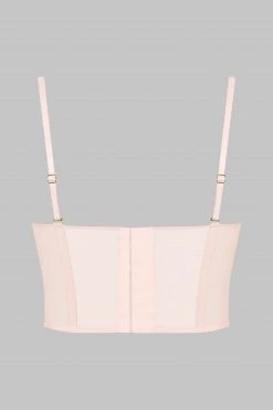 Maison Close Bustier Bra - L'Amoureuse - Pink Peony