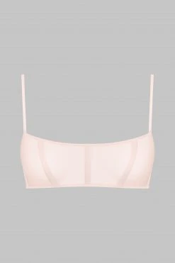 Maison Close Corset Bra - L'Amoureuse - Pink Peony