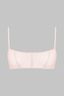Maison Close Corset Bra - L'Amoureuse - Pink Peony