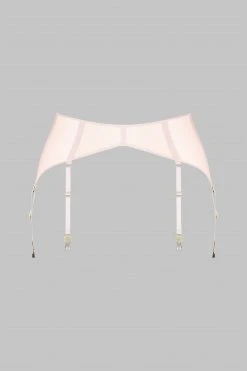 Maison Close Garter Belt - L'Amoureuse - Pink Peony 4 Maison Close Garter Belt - L'Amoureuse - Pink Peony