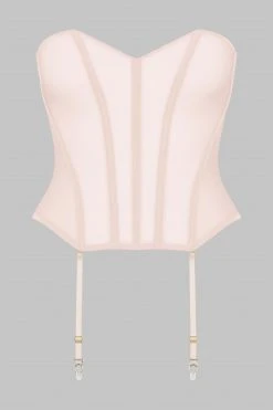 Maison Close Corset - L'Amoureuse - Pink Peony
