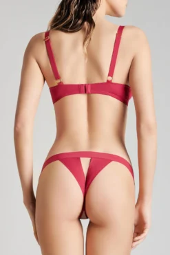 Maison Close Open Thong - Tapage Nocturne - Red