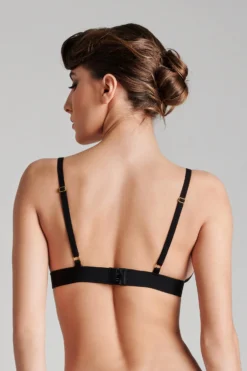 Maison Close Triangle Bra - Madame Rêve - Black