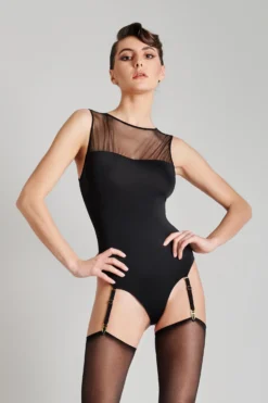 Maison Close Madame Rêve Bodysuit With Suspenders - Madame Reve - Black 11 Maison Close Madame Rêve Bodysuit With Suspenders - Madame Reve - Black