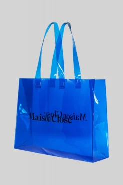 Maison Close Shopping Bag - Blue Angel