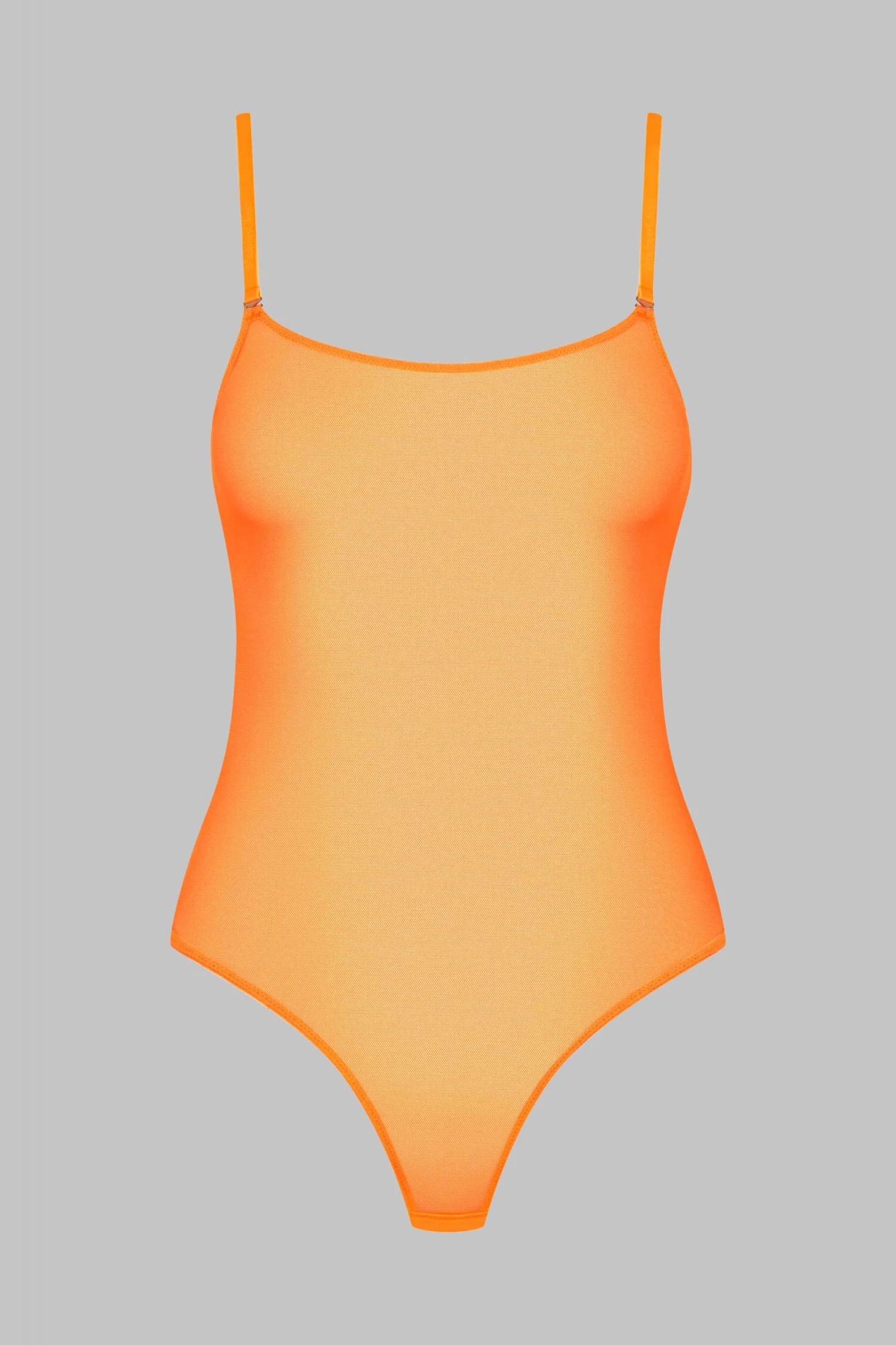 Maison Close Thong Body - Corps à Corps Neon - Neon Orange/Gold Maison Close Thong Body - Corps à Corps Neon - Neon Orange/Gold