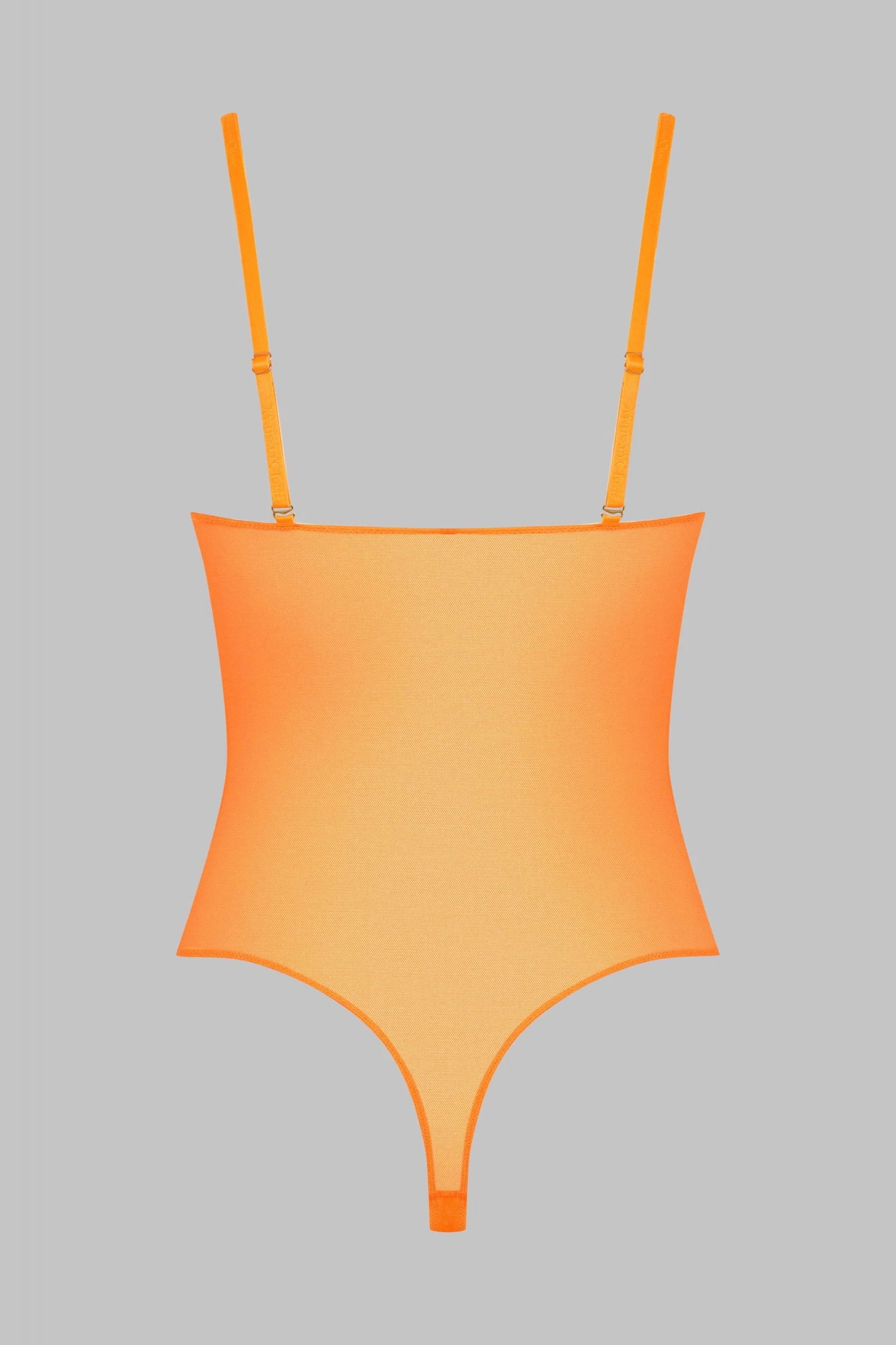 Maison Close Thong Body - Corps à Corps Neon - Neon Orange/Gold Maison Close Thong Body - Corps à Corps Neon - Neon Orange/Gold