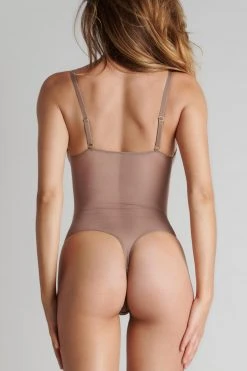 Maison Close Thong Body - Corps à Corps - Ginger Snap/Neon Pink/Gold